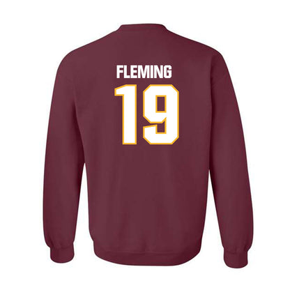 Loyola - NCAA Women's Soccer : Ava Fleming - Classic Shersey Crewneck Sweatshirt-1