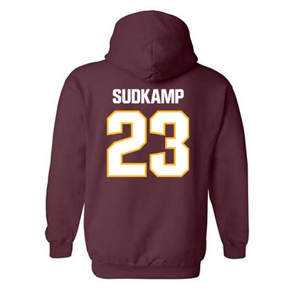 Loyola - NCAA Women's Soccer : Abby Sudkamp - Classic Shersey Hooded Sweatshirt-1