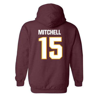  - NCAA Softball : Katie Mitchell - Classic Shersey Hooded Sweatshirt-1