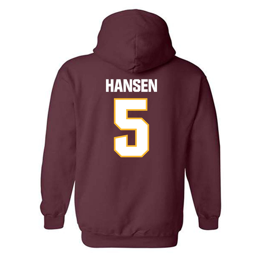 Loyola - NCAA Softball : Alexis Hansen - Classic Shersey Hooded Sweatshirt-1