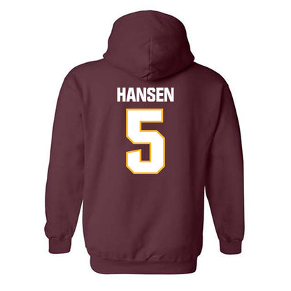 Loyola - NCAA Softball : Alexis Hansen - Classic Shersey Hooded Sweatshirt-1