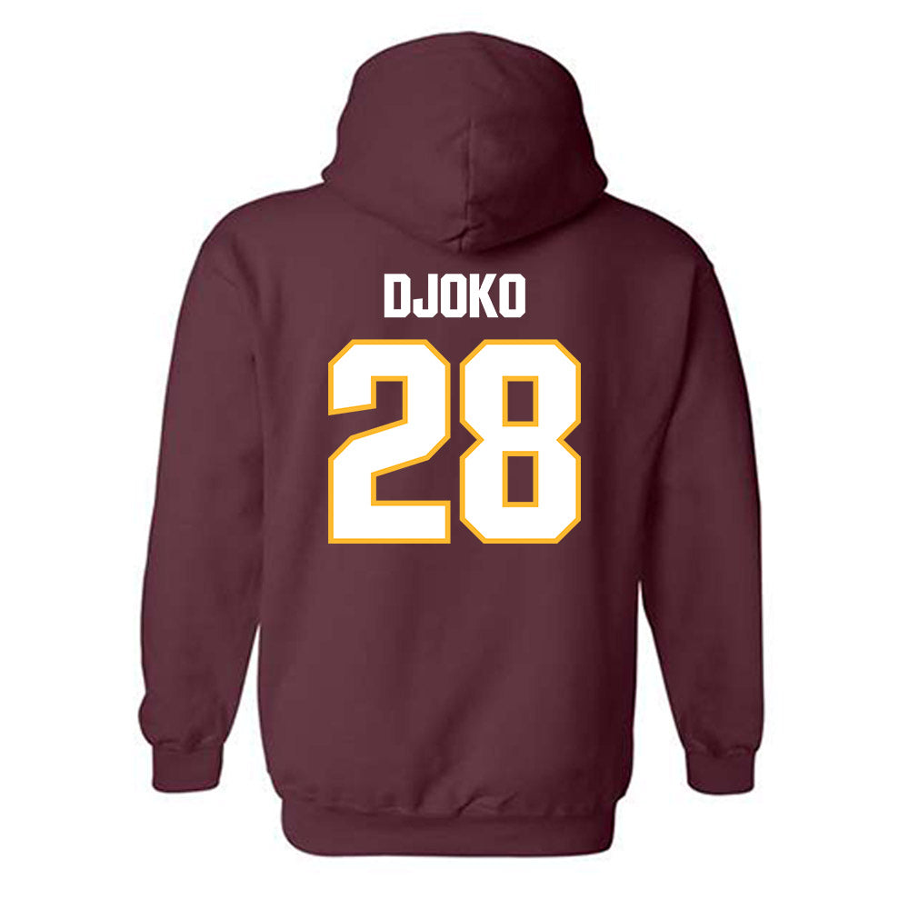 Loyola - NCAA Women's Basketball : Clara Djoko - Classic Shersey Hooded Sweatshirt-1