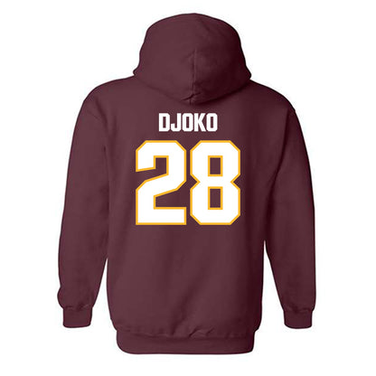 Loyola - NCAA Women's Basketball : Clara Djoko - Classic Shersey Hooded Sweatshirt-1