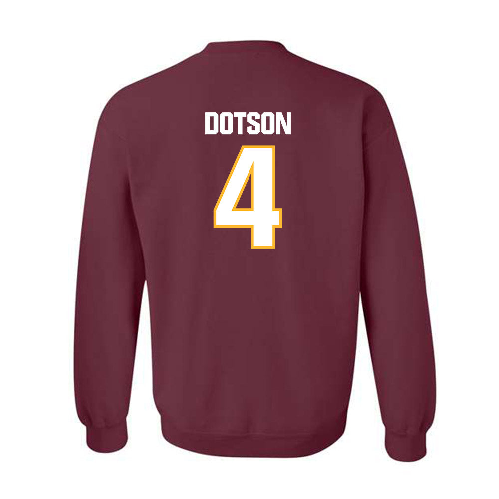 Loyola - NCAA Men's Basketball : Kayde Dotson - Classic Shersey Crewneck Sweatshirt-1