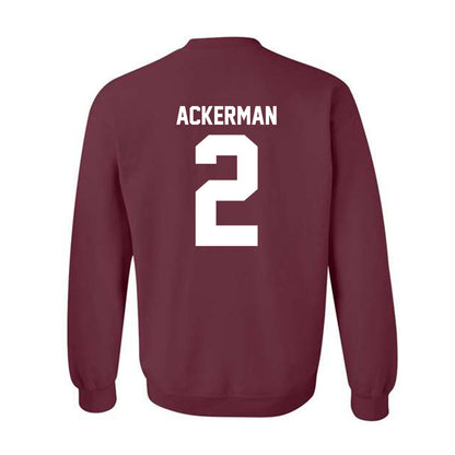 Loyola - NCAA Women's Soccer : Sophie Ackerman - Classic Shersey Crewneck Sweatshirt-1