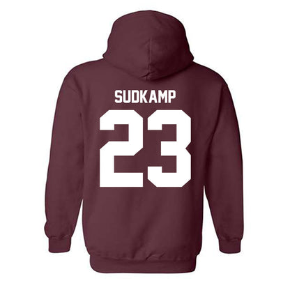 Loyola - NCAA Women's Soccer : Abby Sudkamp - Classic Shersey Hooded Sweatshirt-1