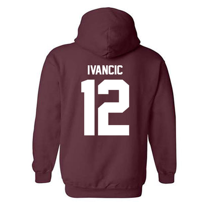 Loyola - NCAA Men's Soccer : Luka Ivancic - Classic Shersey Hooded Sweatshirt
