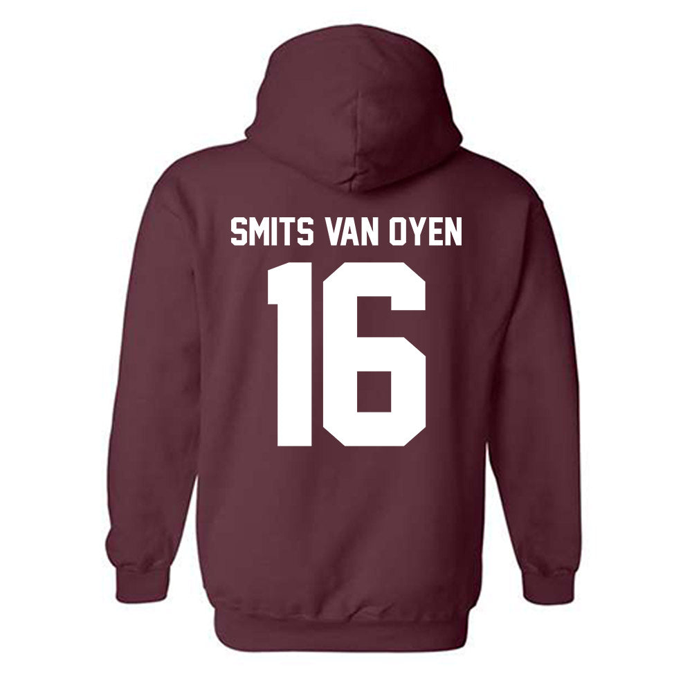 Loyola - NCAA Men's Volleyball : Alexander Smits Van Oyen - Classic Shersey Hooded Sweatshirt-1