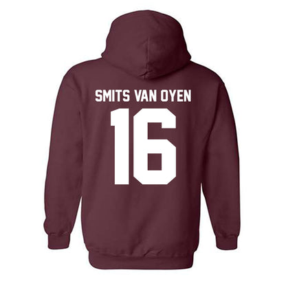 Loyola - NCAA Men's Volleyball : Alexander Smits Van Oyen - Classic Shersey Hooded Sweatshirt-1