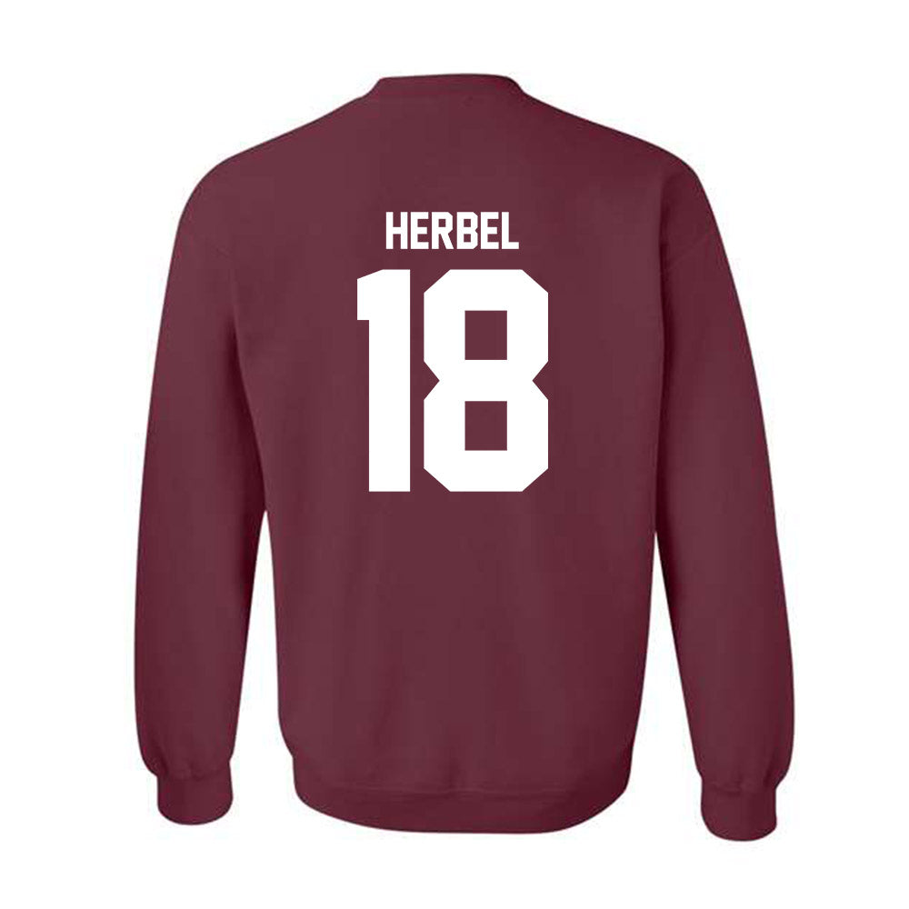 Loyola - NCAA Men's Soccer : Chase Herbel - Classic Shersey Crewneck Sweatshirt-1