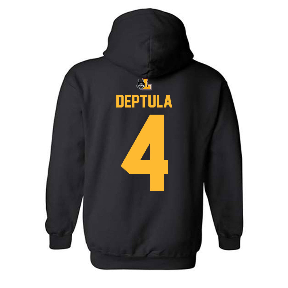  - NCAA Women's Basketball : Audrey Deptula - Classic Shersey Hooded Sweatshirt-1