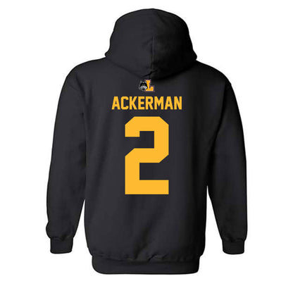 Loyola - NCAA Women's Soccer : Sophie Ackerman - Classic Shersey Hooded Sweatshirt-1