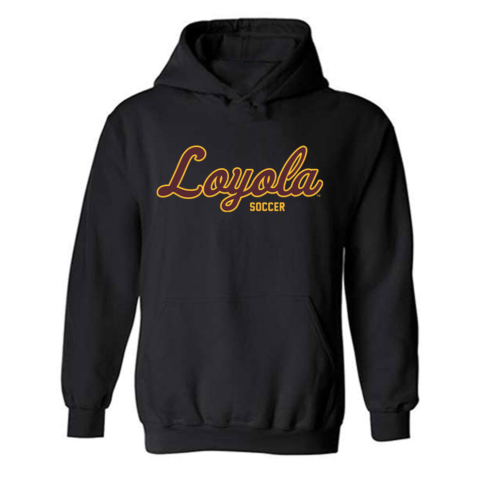 Loyola - NCAA Men's Soccer : Ori Yedlin - Classic Shersey Hooded Sweatshirt-0