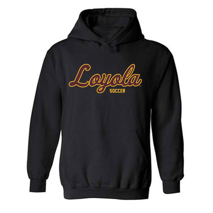Loyola - NCAA Men's Soccer : Ori Yedlin - Classic Shersey Hooded Sweatshirt-0