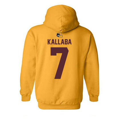 Loyola - NCAA Women's Soccer : Riga Kallaba - Classic Shersey Hooded Sweatshirt-1
