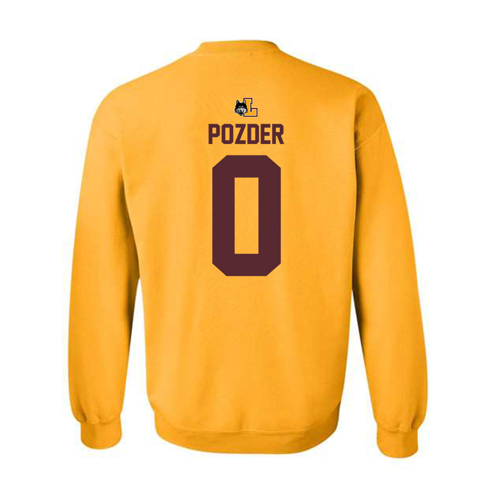 Loyola - NCAA Men's Soccer : Nemanja Pozder - Classic Shersey Crewneck Sweatshirt-1