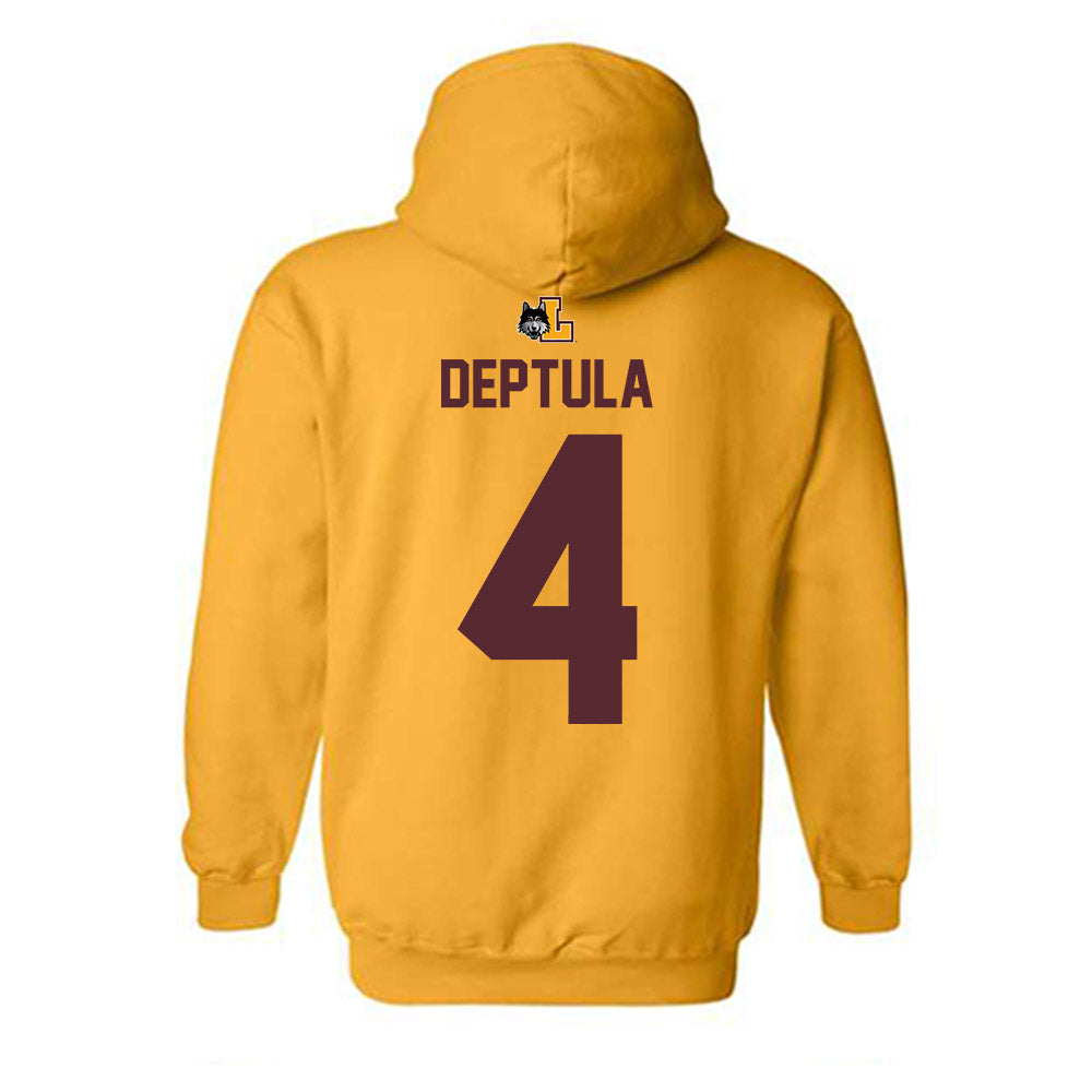  - NCAA Women's Basketball : Audrey Deptula - Classic Shersey Hooded Sweatshirt-1