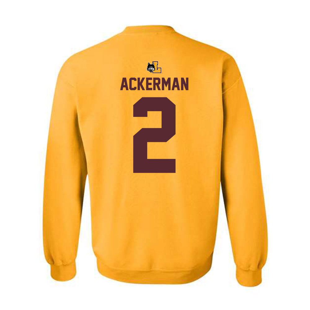 Loyola - NCAA Women's Soccer : Sophie Ackerman - Classic Shersey Crewneck Sweatshirt-1