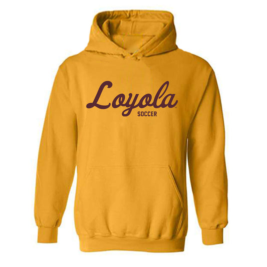 Loyola - NCAA Women's Soccer : Gabby Wojtarowicz - Classic Shersey Hooded Sweatshirt-0