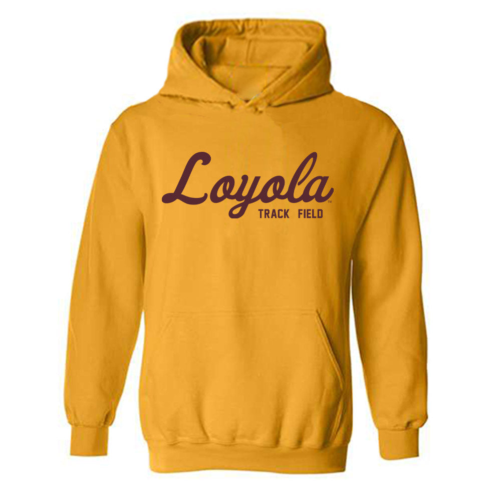Loyola - NCAA Men's Track & Field : Eugene Niox-chateau - Classic Shersey Hooded Sweatshirt-0