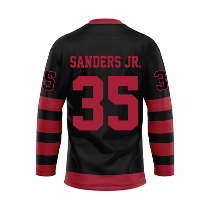 Alabama - NCAA Football : Abduall Sanders Jr. - Black Hockey Jersey-1