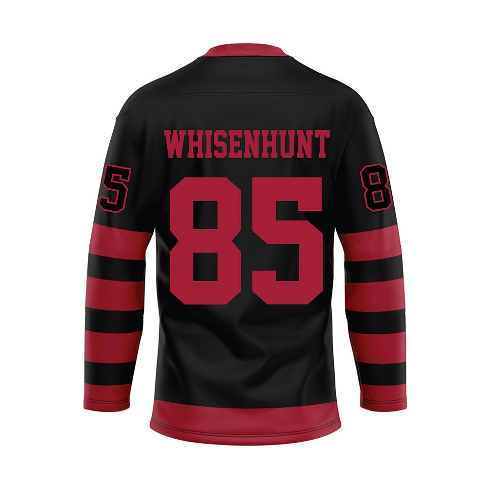 Alabama - NCAA Football : Lane Whisenhunt - Black Hockey Jersey-1