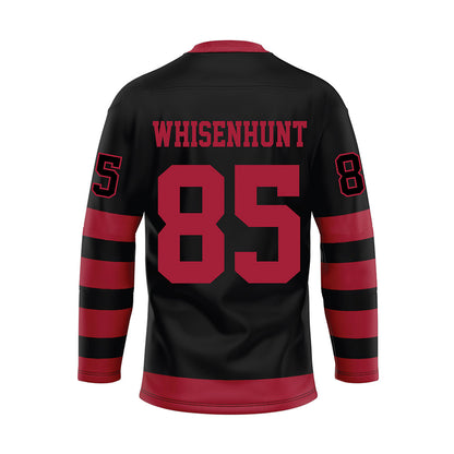 Alabama - NCAA Football : Lane Whisenhunt - Black Hockey Jersey-1