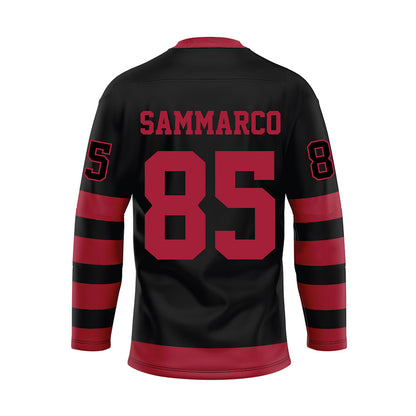 Alabama - NCAA Football : Jack Sammarco - Black Hockey Jersey-1
