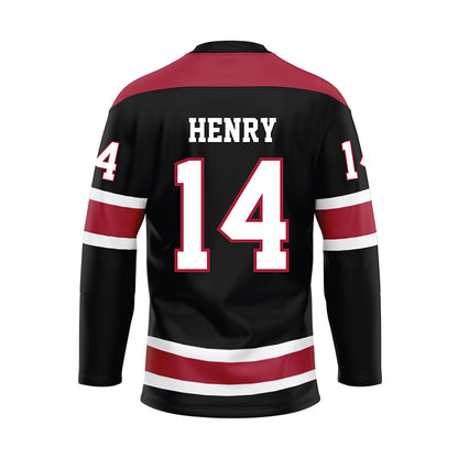 Alabama - NCAA Football : Fatutoa Henry - Black Hockey Jersey-1