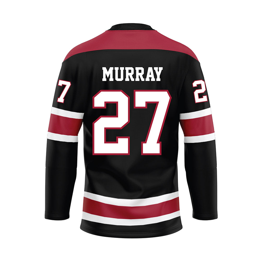 Alabama - NCAA Football : Elijah Murray - Black Hockey Jersey-1
