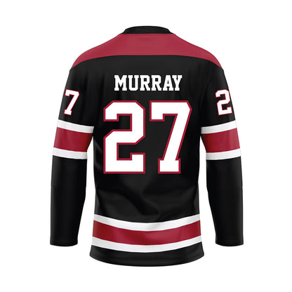Alabama - NCAA Football : Elijah Murray - Black Hockey Jersey-1