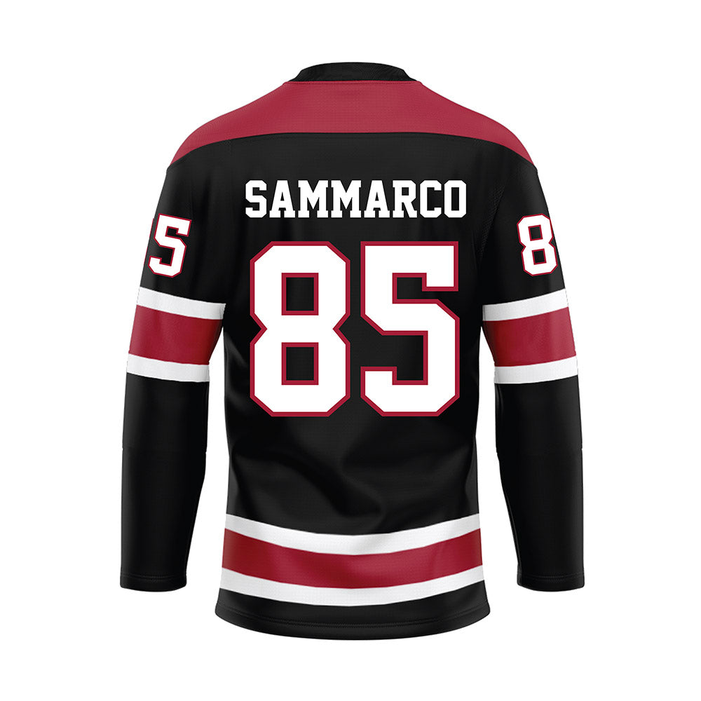 Alabama - NCAA Football : Jack Sammarco - Black Hockey Jersey-1