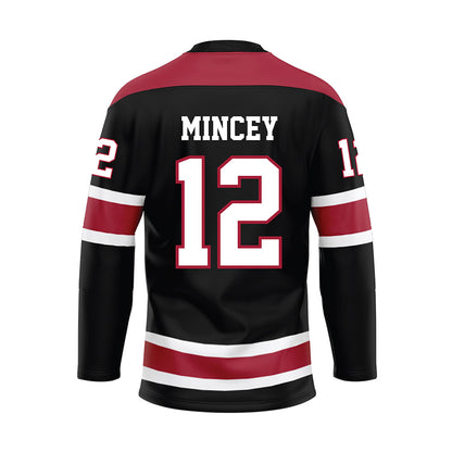 Alabama - NCAA Football : Zavier Mincey - Black Hockey Jersey-1