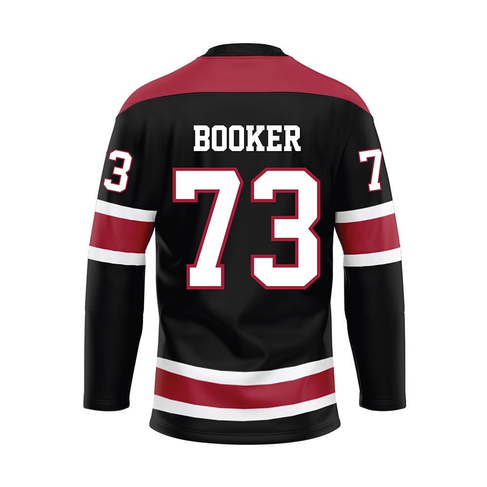 Alabama - NCAA Football : Chris Booker - Black Hockey Jersey-1