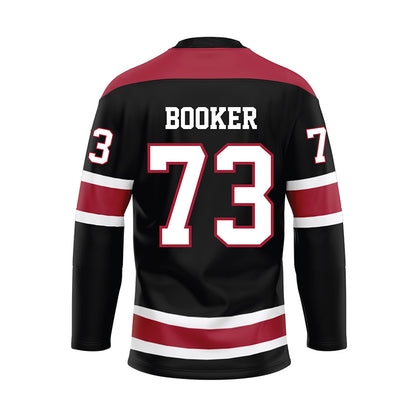 Alabama - NCAA Football : Chris Booker - Black Hockey Jersey-1