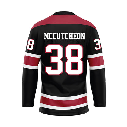 Alabama - NCAA Football : Brody Mccutcheon - Black Hockey Jersey-1