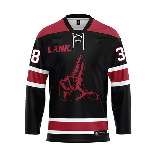 Alabama - NCAA Football : Brody Mccutcheon - Black Hockey Jersey-0