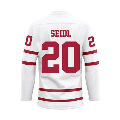 Alabama - Baseball Alumni : Tommy Seidl - White Hockey Jersey