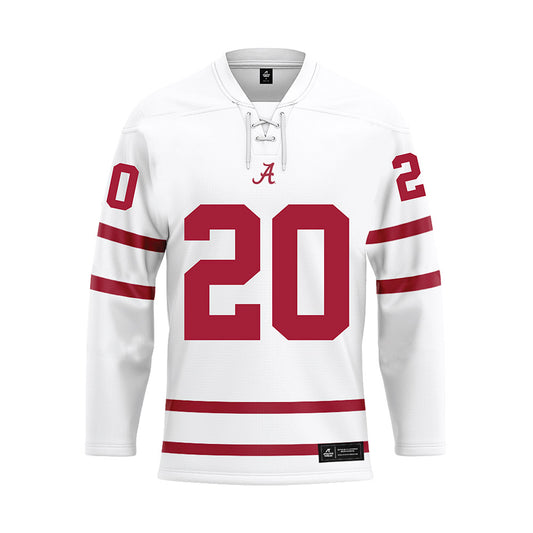 Alabama - Baseball Alumni : Tommy Seidl - White Hockey Jersey