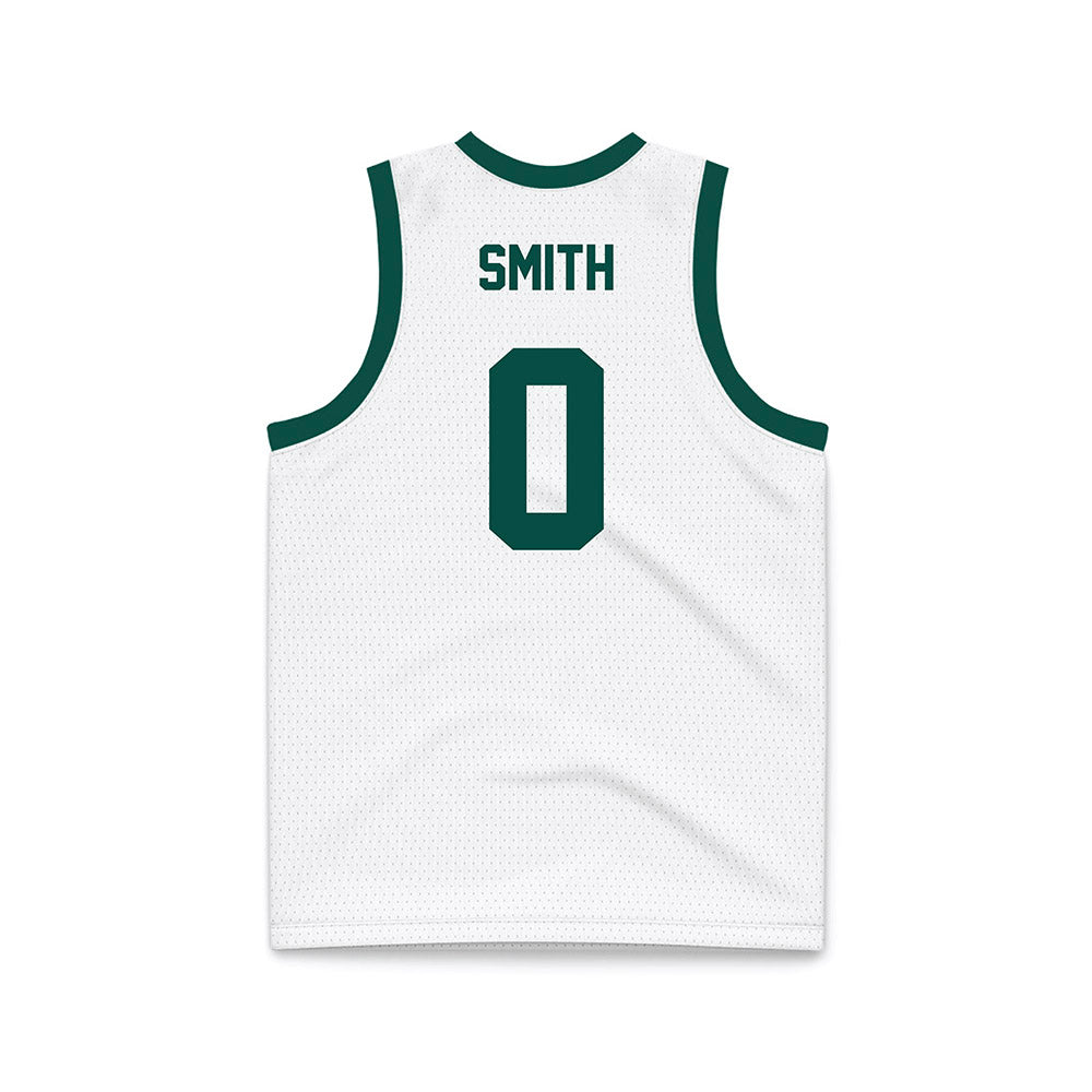 Jacksonville - NCAA Women's Basketball : Aniah Smith - White Basketball Jersey-1