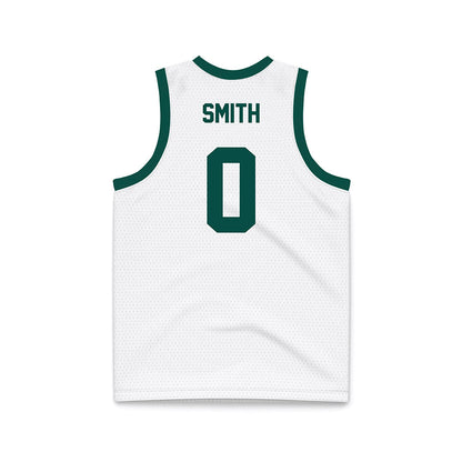 Jacksonville - NCAA Women's Basketball : Aniah Smith - White Basketball Jersey-1