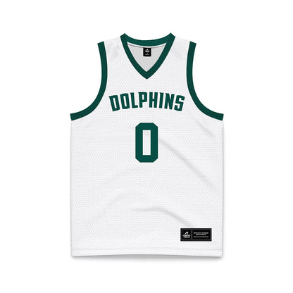 Jacksonville - NCAA Women's Basketball : Aniah Smith - White Basketball Jersey-0