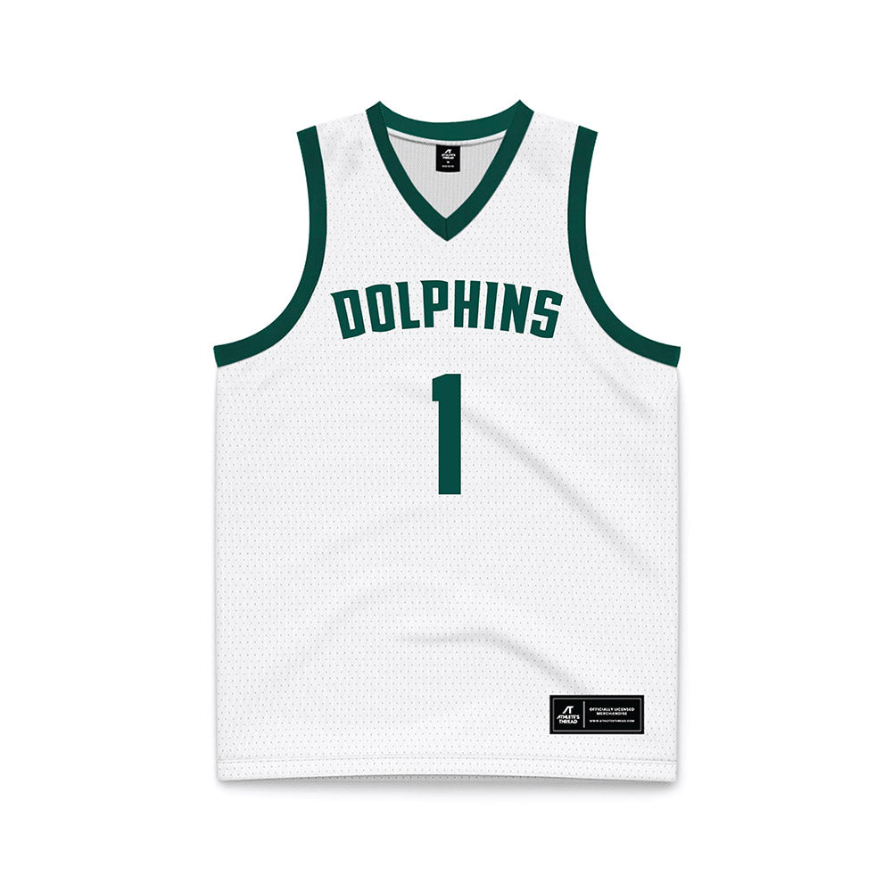 Jacksonville - NCAA Women's Basketball : Mychal White - White Basketball Jersey-0