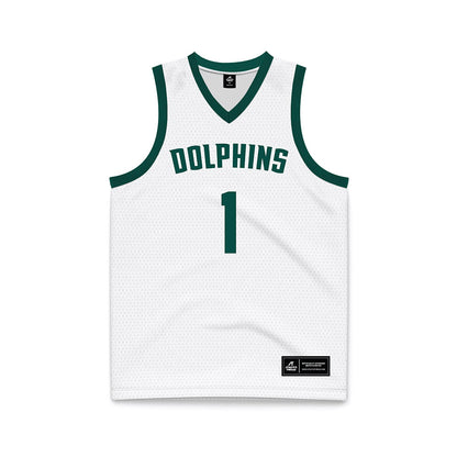 Jacksonville - NCAA Women's Basketball : Mychal White - White Basketball Jersey-0