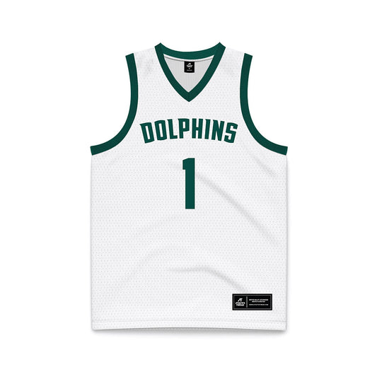 Jacksonville - NCAA Women's Basketball : Mychal White - White Basketball Jersey-0