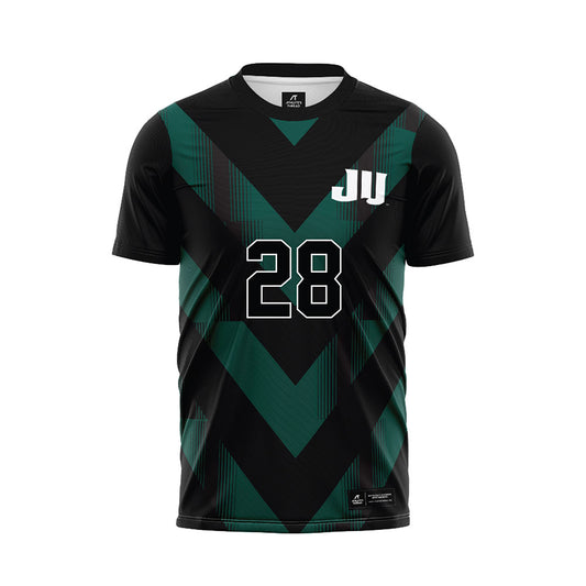 Jacksonville - NCAA Men's Soccer : Andrew Sobieski - Black Soccer Jersey-0