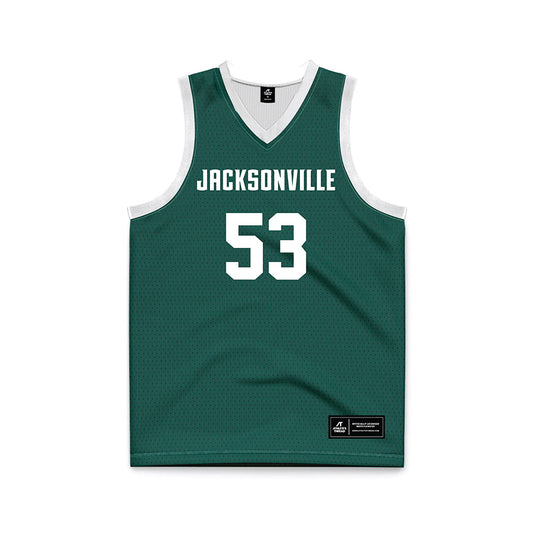 Jacksonville - Mens Basketball Legends : Artis Gilmore - Green Basketball Jersey