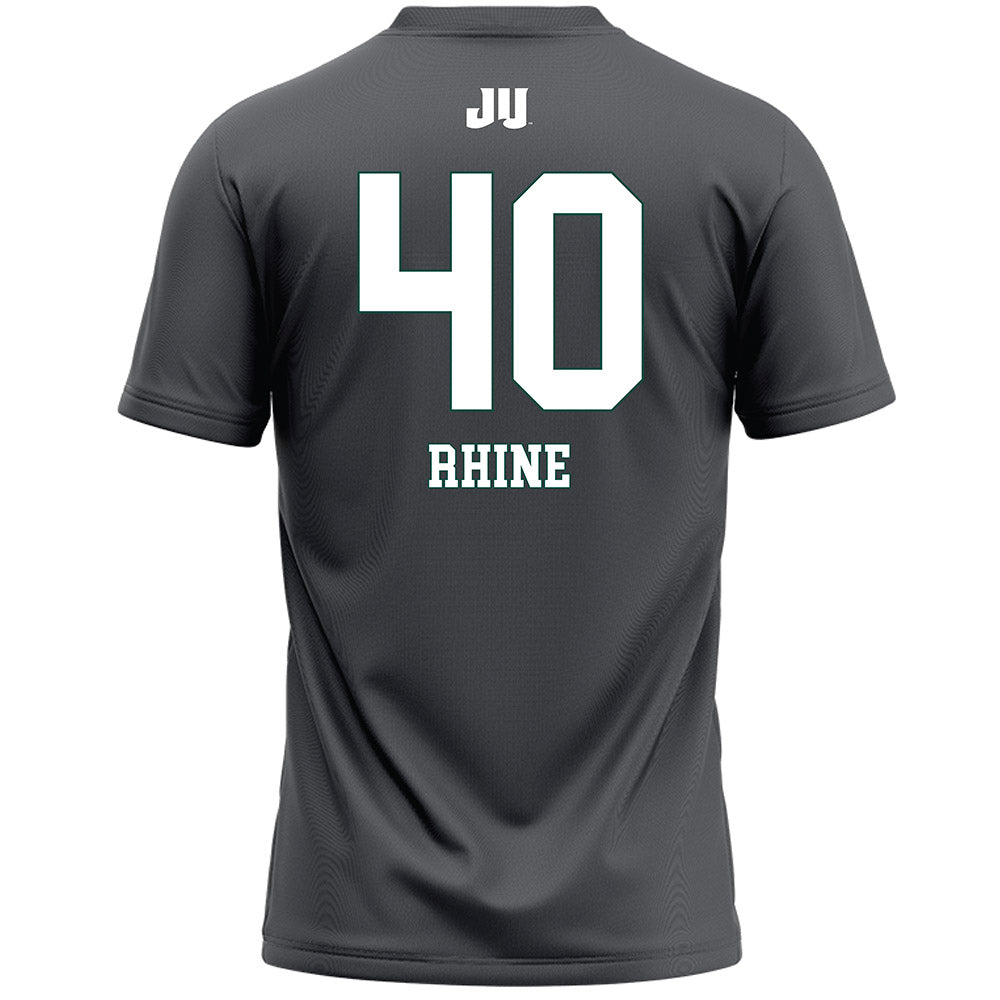 Jacksonville - NCAA Women's Lacrosse : Casey Rhine - Grey Lacrosse Jersey-1