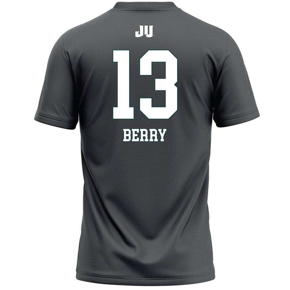 Jacksonville - NCAA Women's Lacrosse : Allyx Berry - Grey Lacrosse Jersey-1