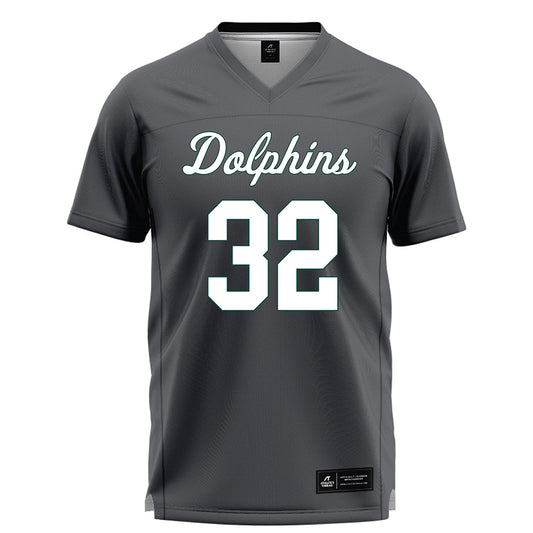 Jacksonville - NCAA Women's Lacrosse : Lilly Madeira - Grey Lacrosse Jersey-0